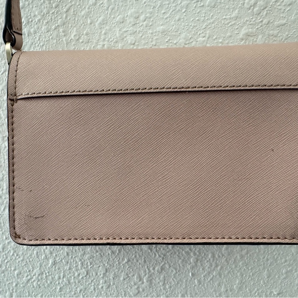 Kate Spade Small Crossbody Bag Light Pink With Gold Hardware - Picture 4 of 10